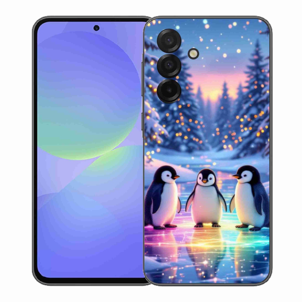 Gél borítás mmCase Samsung Galaxy A37 5G - pingvinekhez