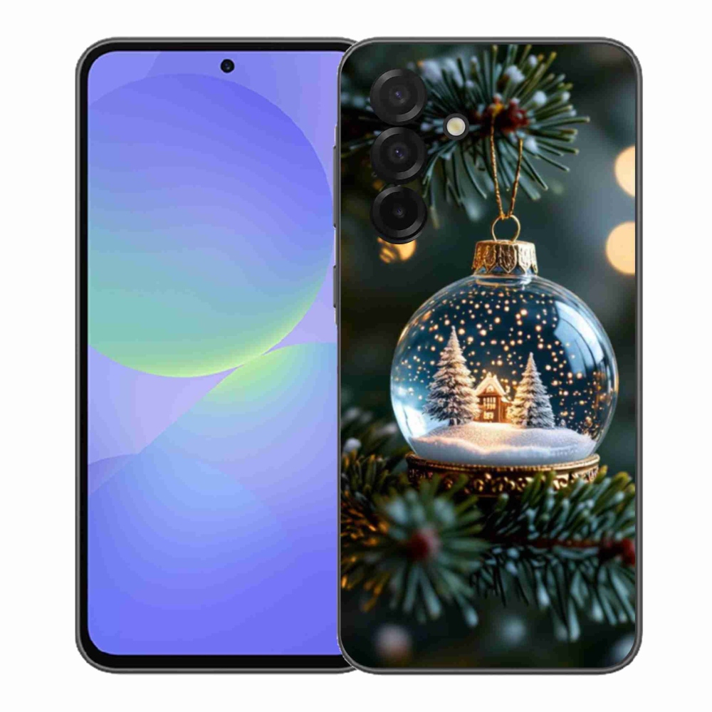 Gél borítás mmCase Samsung Galaxy A37 5G - Karácsonyi gömbök 2