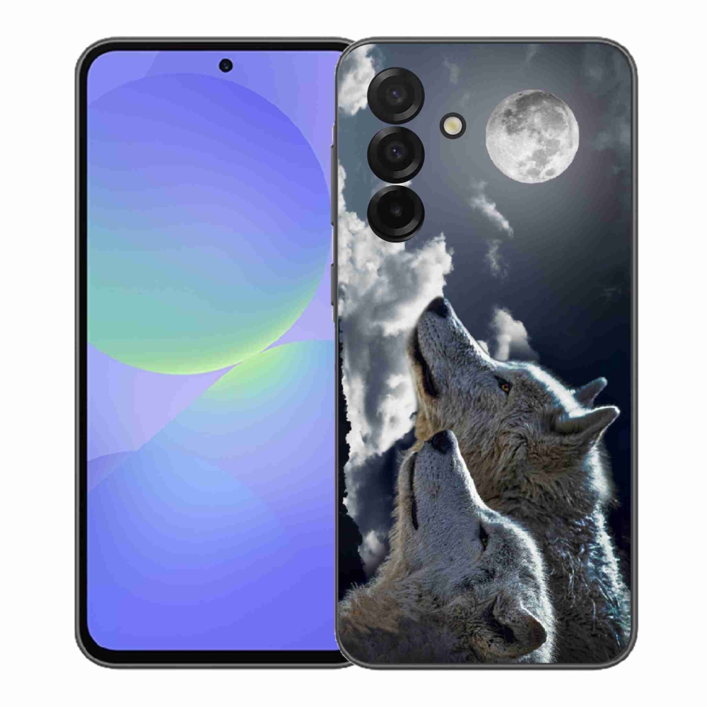 Gél védőburkolat mmCase Samsung Galaxy A37 5G - farkasok