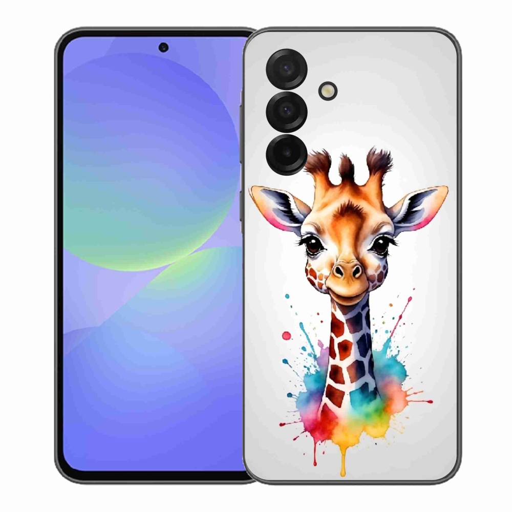 Zselés borítás mmCase Samsung Galaxy A37 5G - zsiráf 1