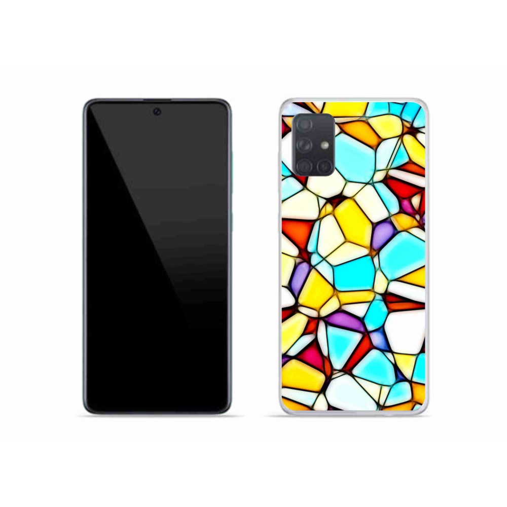 Zselés borítás mmCase Samsung Galaxy A51 készülékhez - absztrakt motívum 40