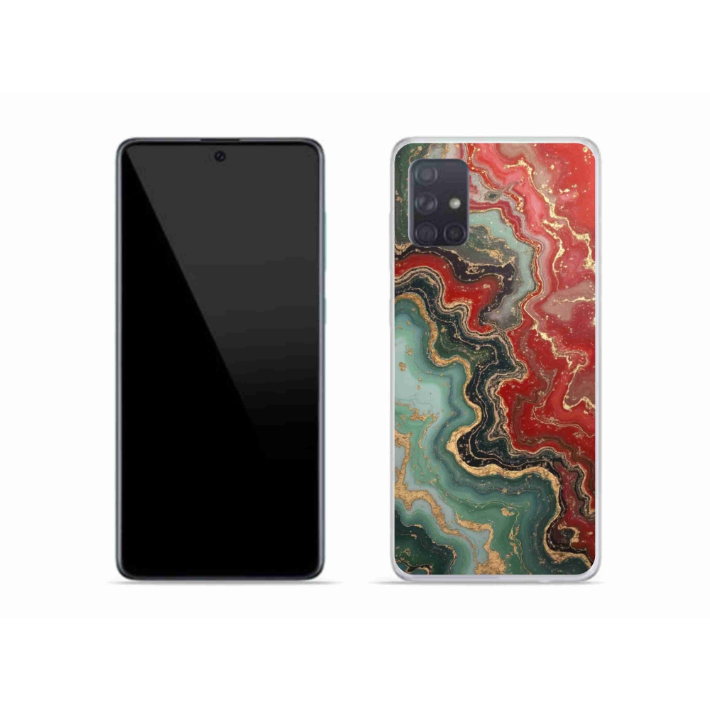 Gél borítás mmCase Samsung Galaxy A51 készülékhez - absztrakt motívum 55