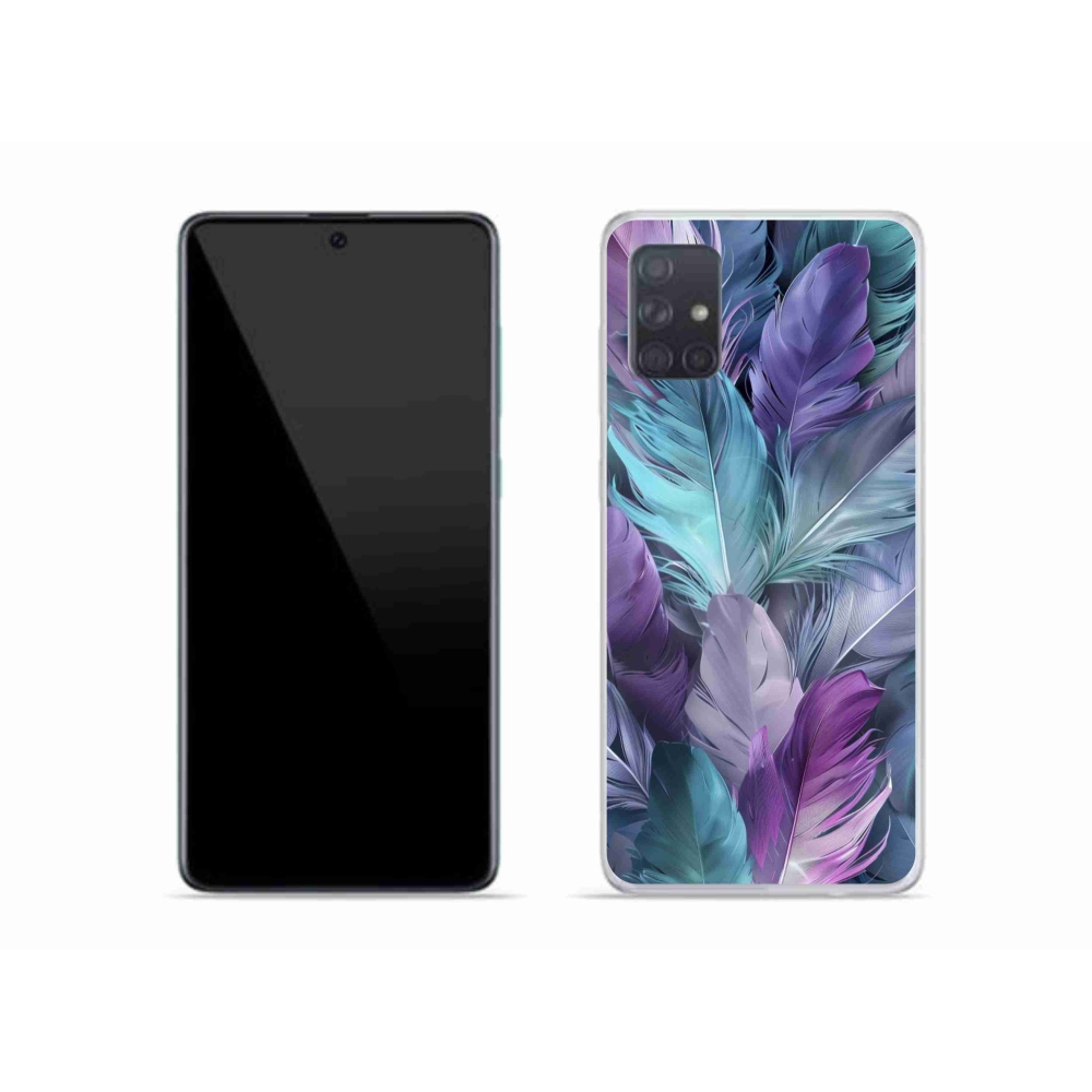 Zselés borítás mmCase Samsung Galaxy A51 - színes toll 2