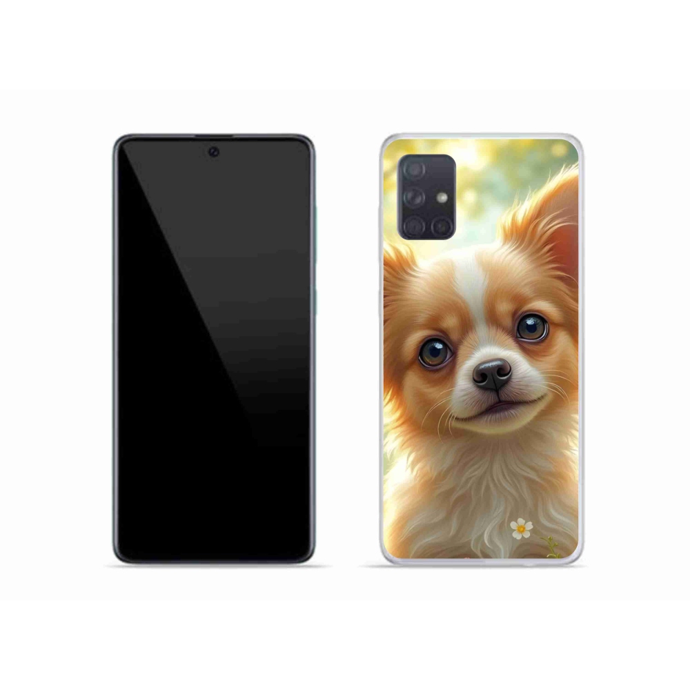 Gél borító mmCase Samsung Galaxy A51 - chihuahua 5