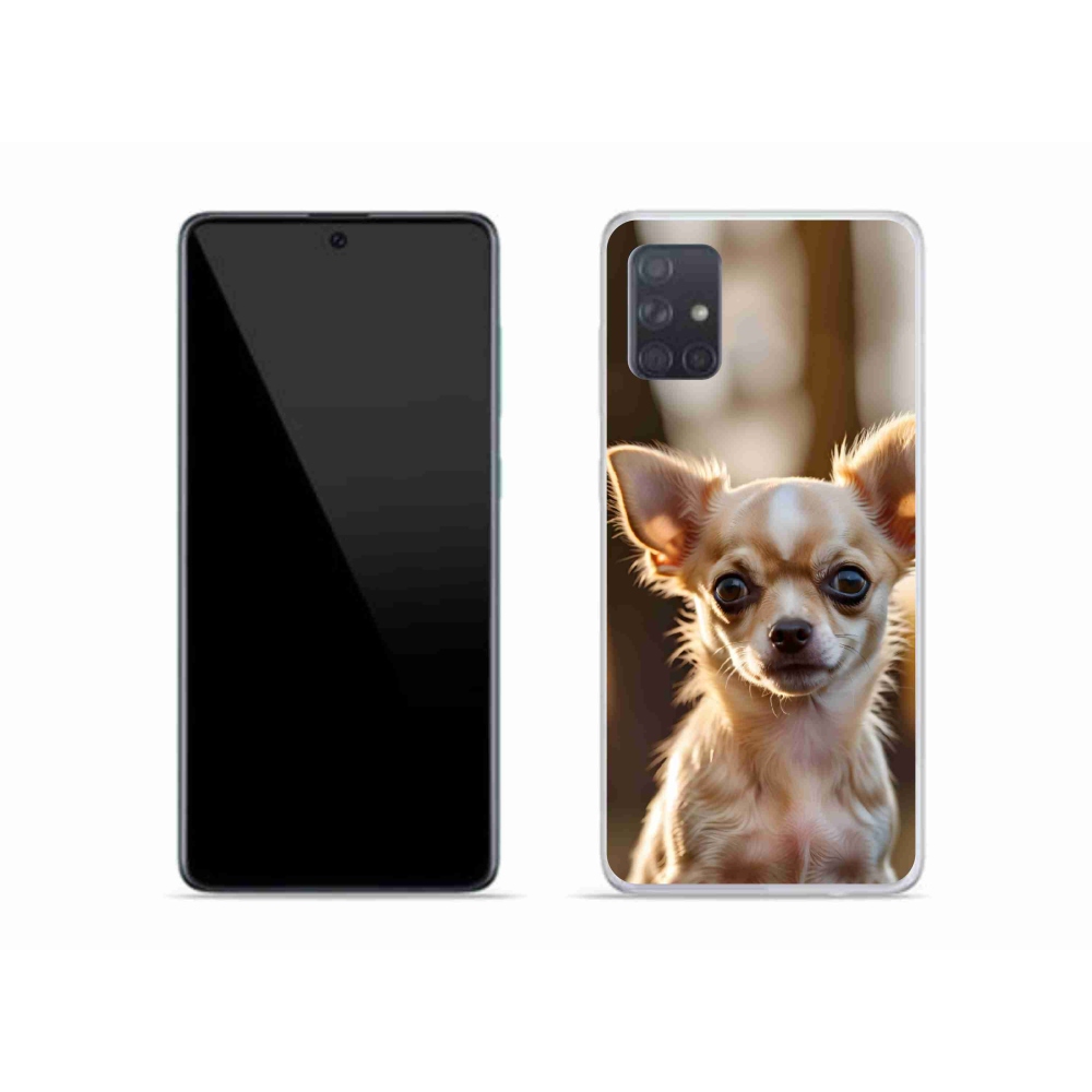 Gél borító mmCase Samsung Galaxy A51 - chihuahua 6 -hoz