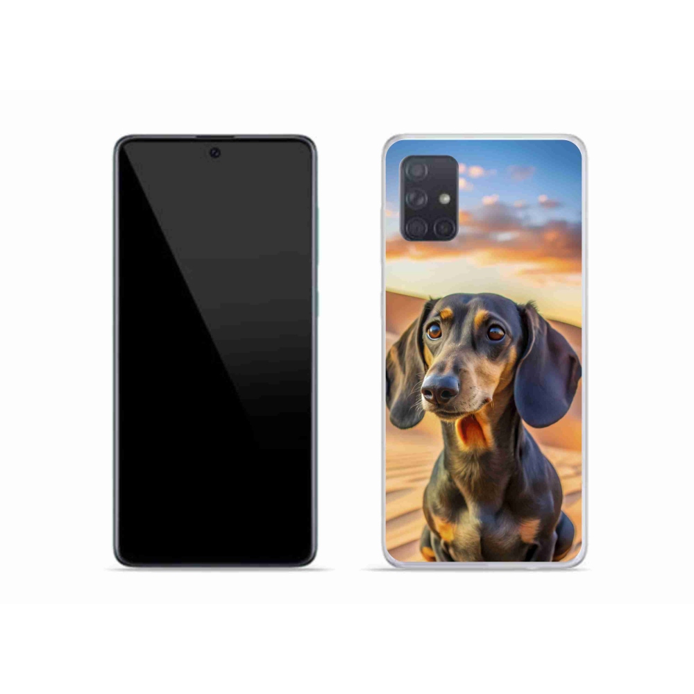 Zselés borítás mmCase Samsung Galaxy A51 - tacskó 3