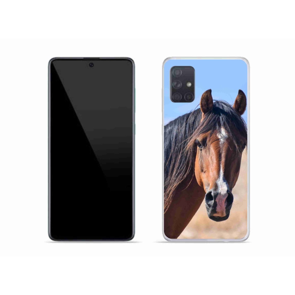 Zselés borítás mmCase Samsung Galaxy A51 - nyugodt ló