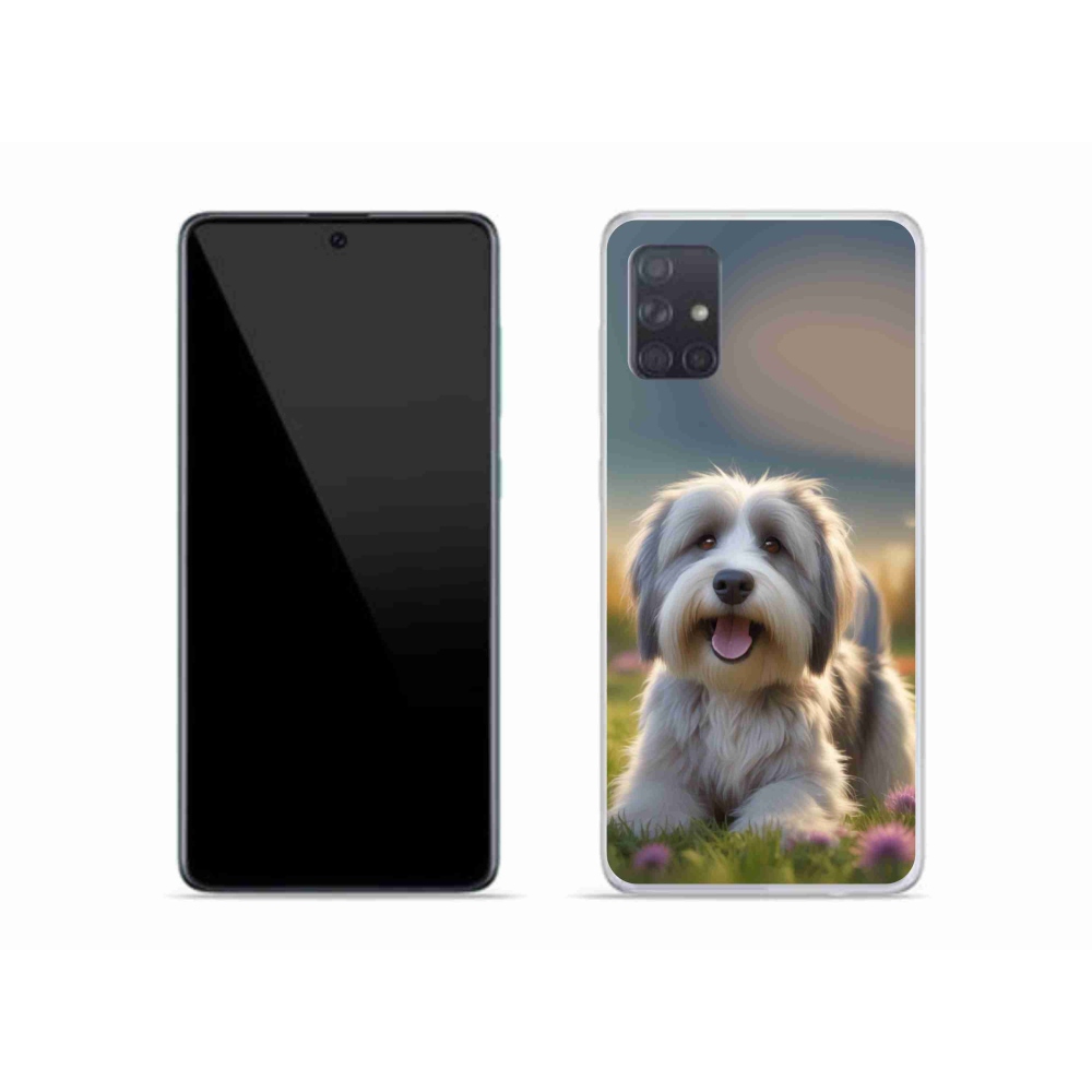Gél borítás mmCase Samsung Galaxy A51 készülékhez - aranyos Havanna kutya