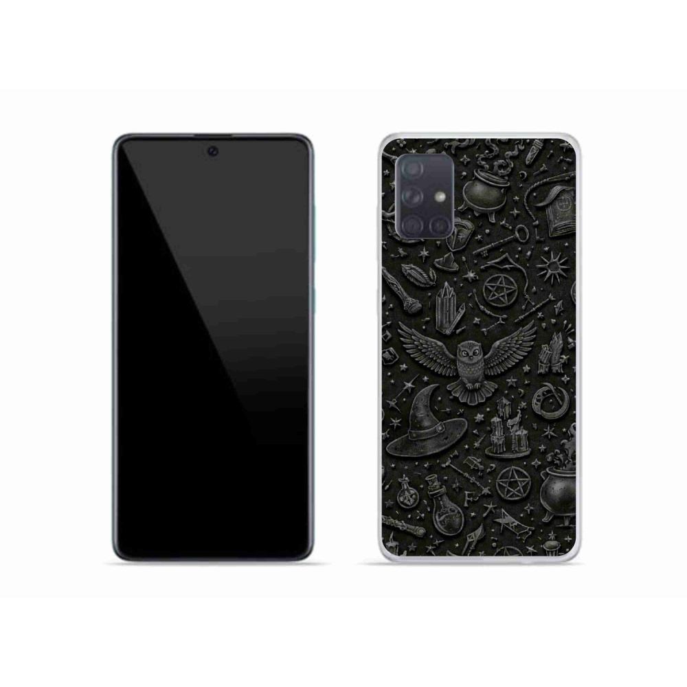 Gél borítás mmCase Samsung Galaxy A51 - sötét varázslatos világhoz