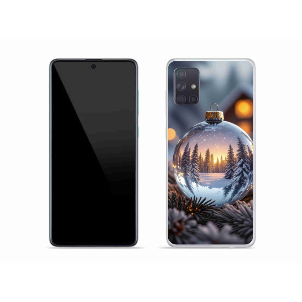 Gél borítás mmCase Samsung Galaxy A51 - Karácsonyi dekoráció