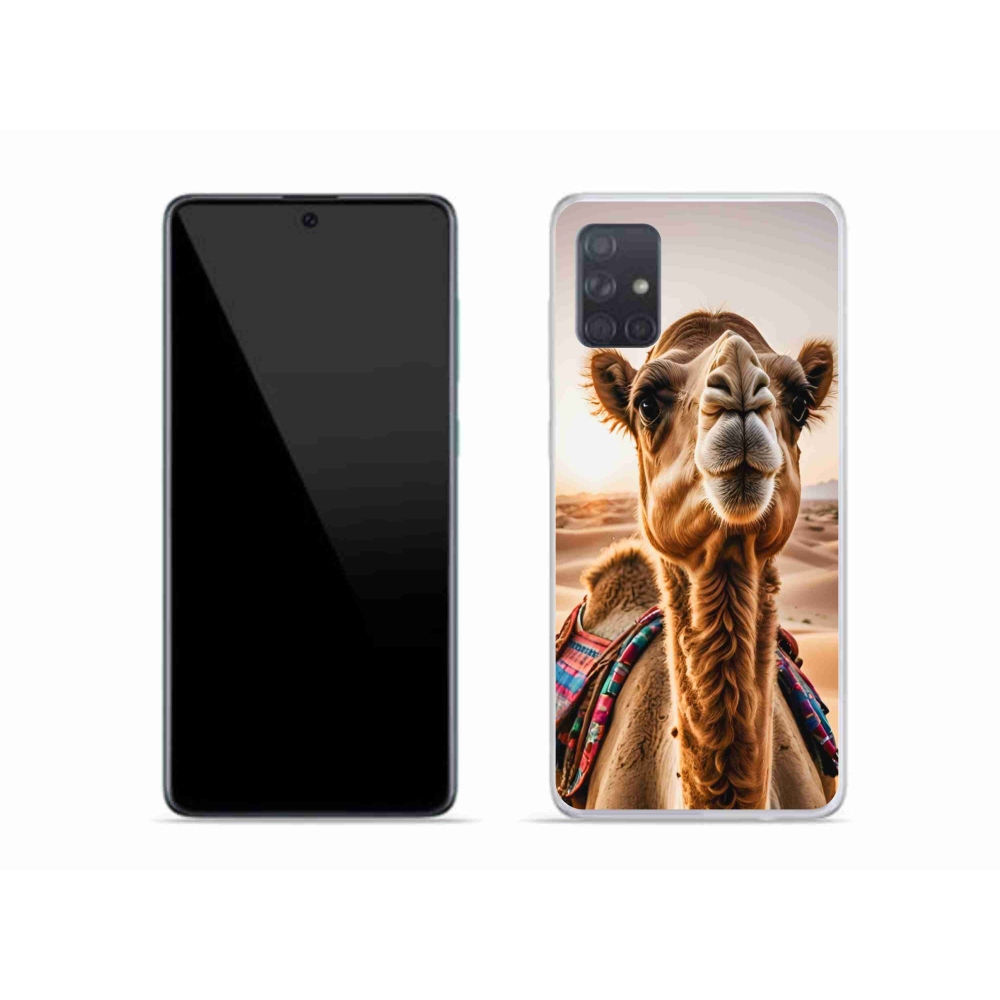 Gél védőhuzat mmCase Samsung Galaxy A51 készülékhez - teve színű