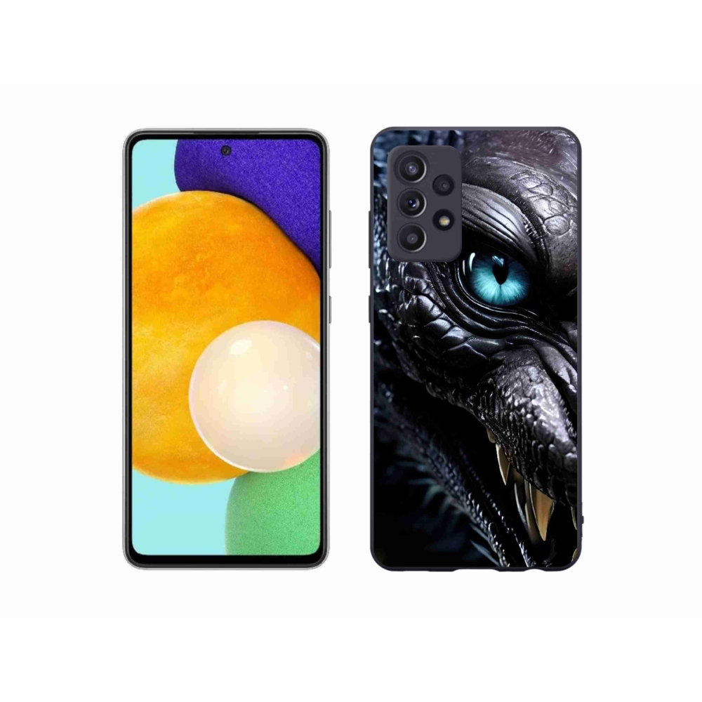 Zselés borítás mmCase Samsung Galaxy A52/52 5G - sárkány nézet
