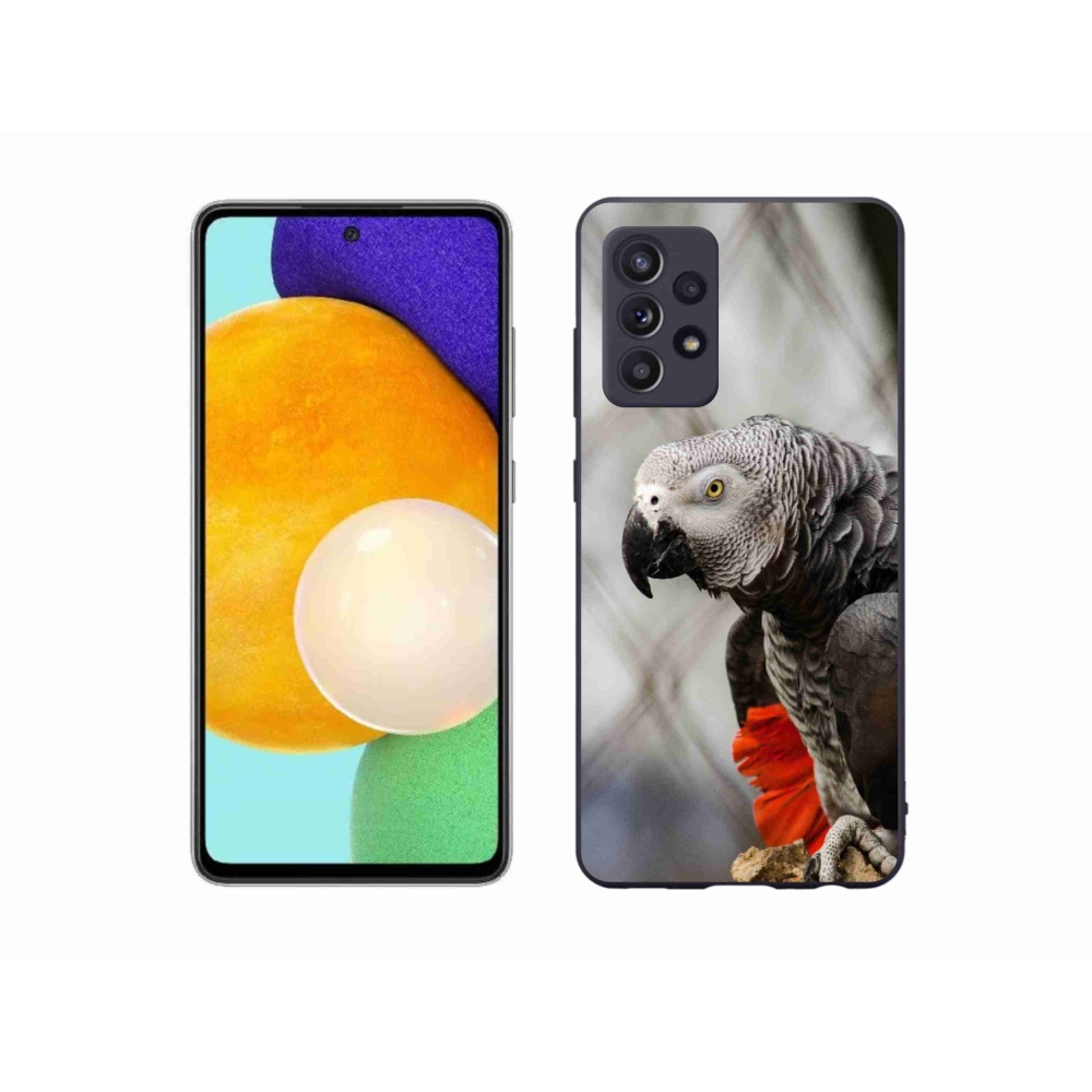 Zselés borítás mmCase Samsung Galaxy A52/52 5G - papagáj jacco 3