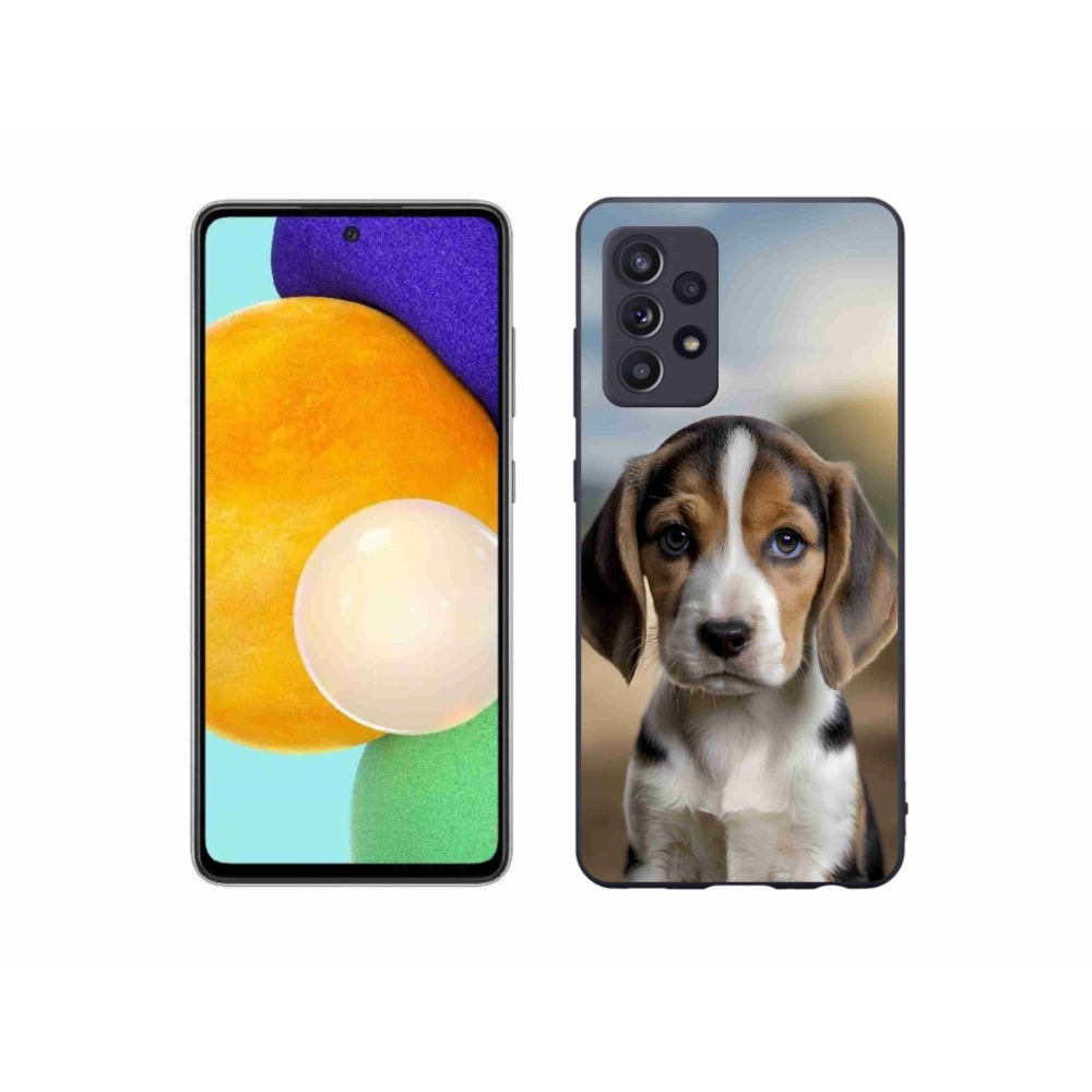 Gél védőhuzat mmCase Samsung Galaxy A52/52 5G - aranyos bézs színű