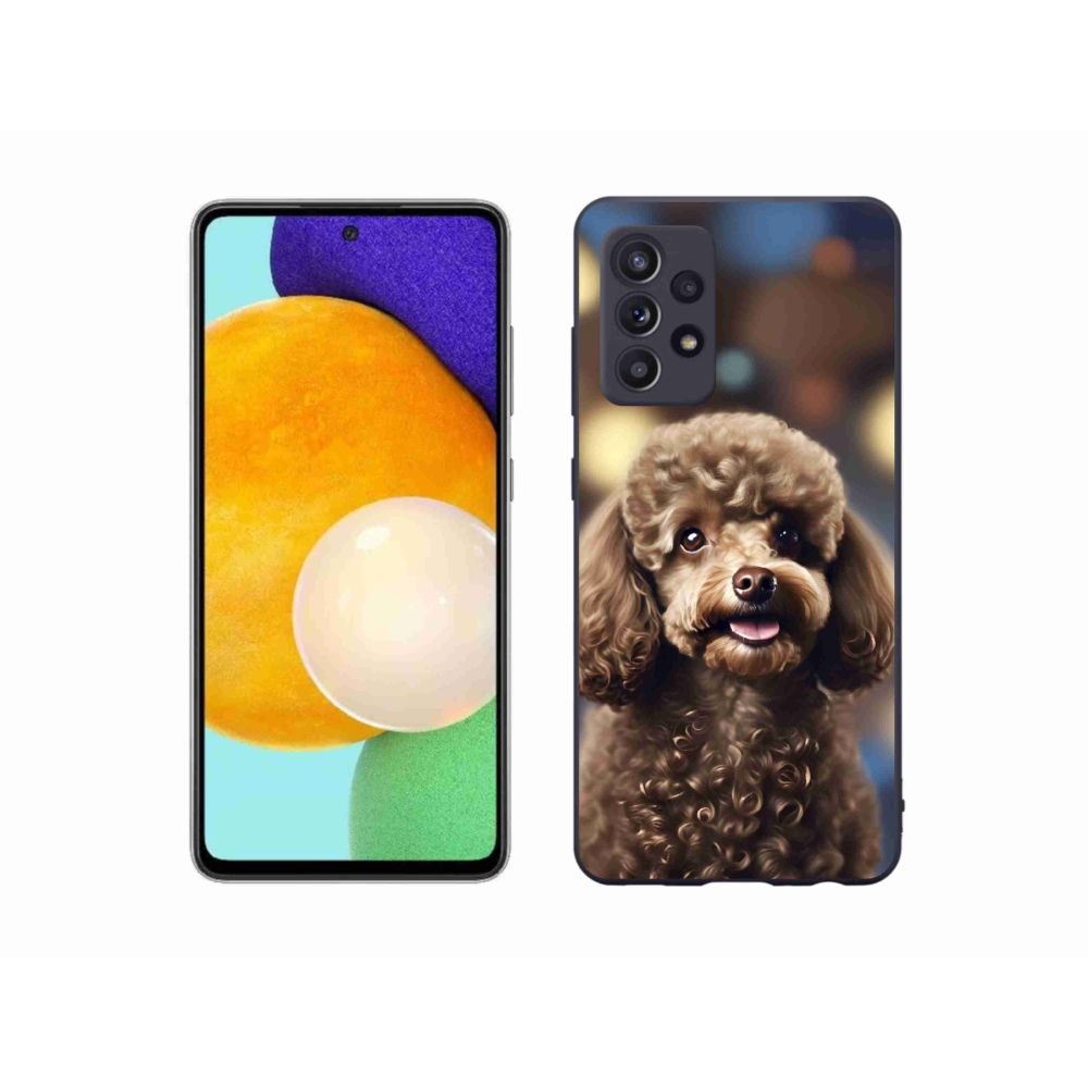 Gél védőhuzat mmCase Samsung Galaxy A52/52 5G - aranyos uszkár