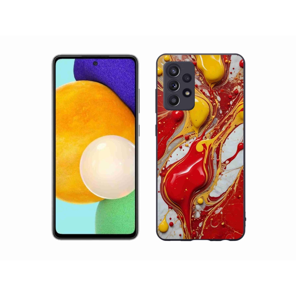 Zselés borítás mmCase Samsung Galaxy A52/A52 5G - absztrakt motívum 42