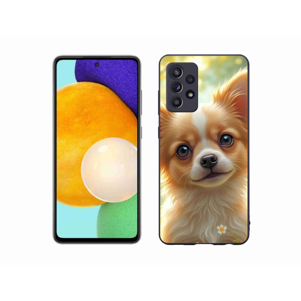 Gél borítás mmCase Samsung Galaxy A52/A52 5G - chihuahua 5