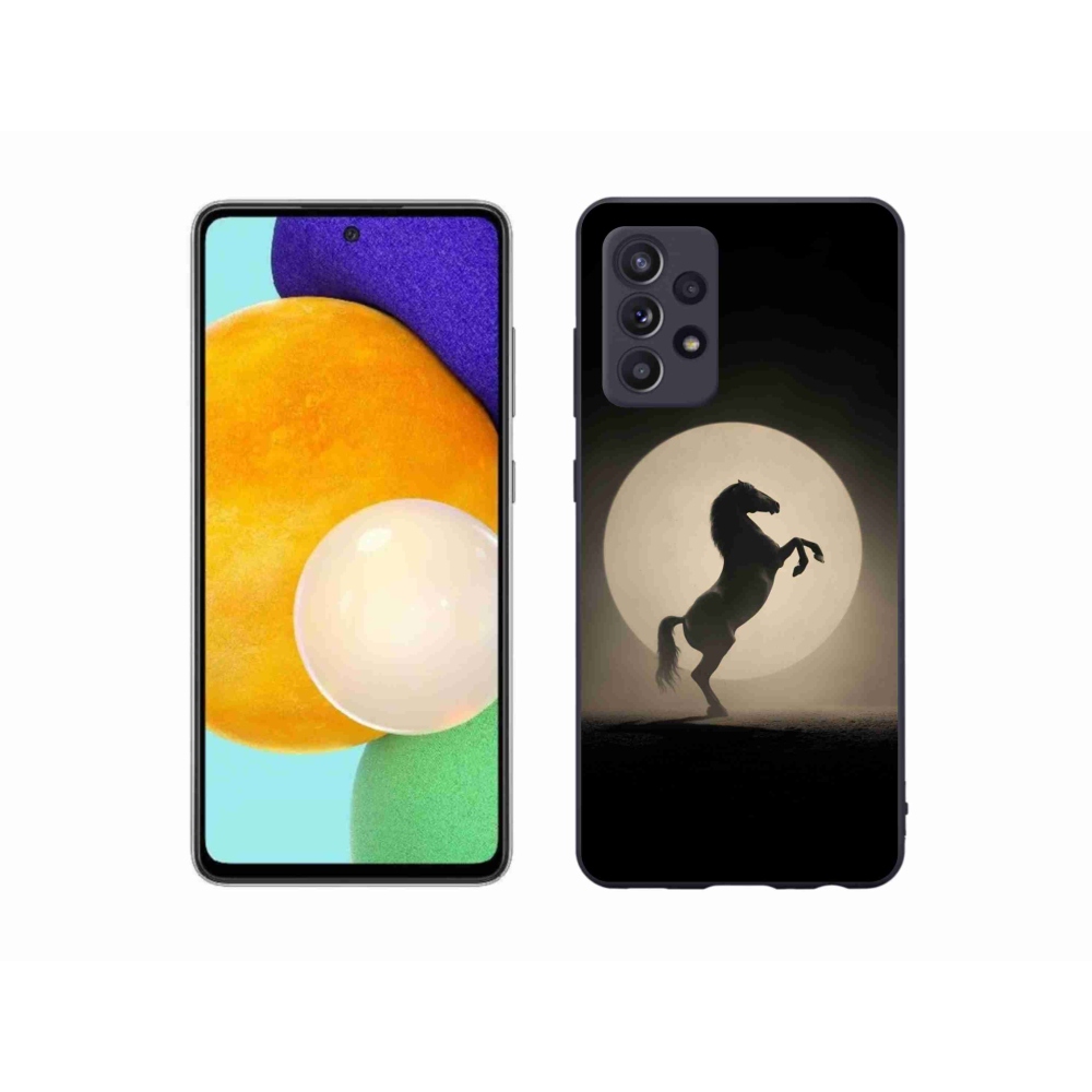 Zselés borítás mmCase Samsung Galaxy A52/A52 5G - ló sziluettje