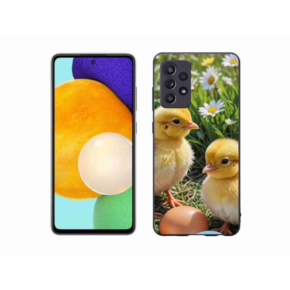 Zselés borítás mmCase Samsung Galaxy A52/A52 5G - csirkékhez