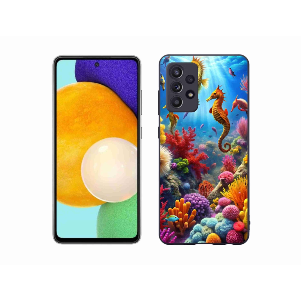 Zselés borítás mmCase Samsung Galaxy A52/A52 5G - Sea World 3