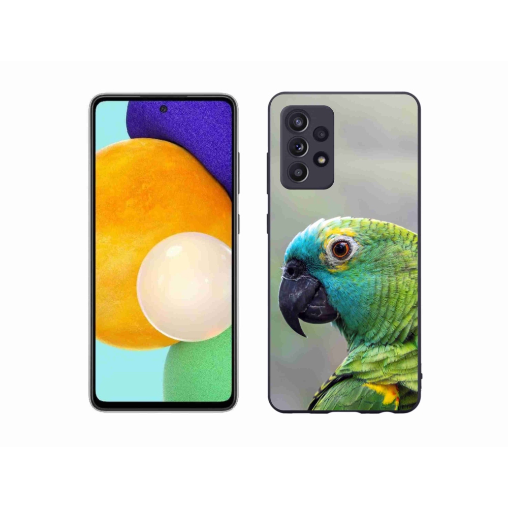 Zselés borítás mmCase Samsung Galaxy A52/A52 5G - papagáj amazon