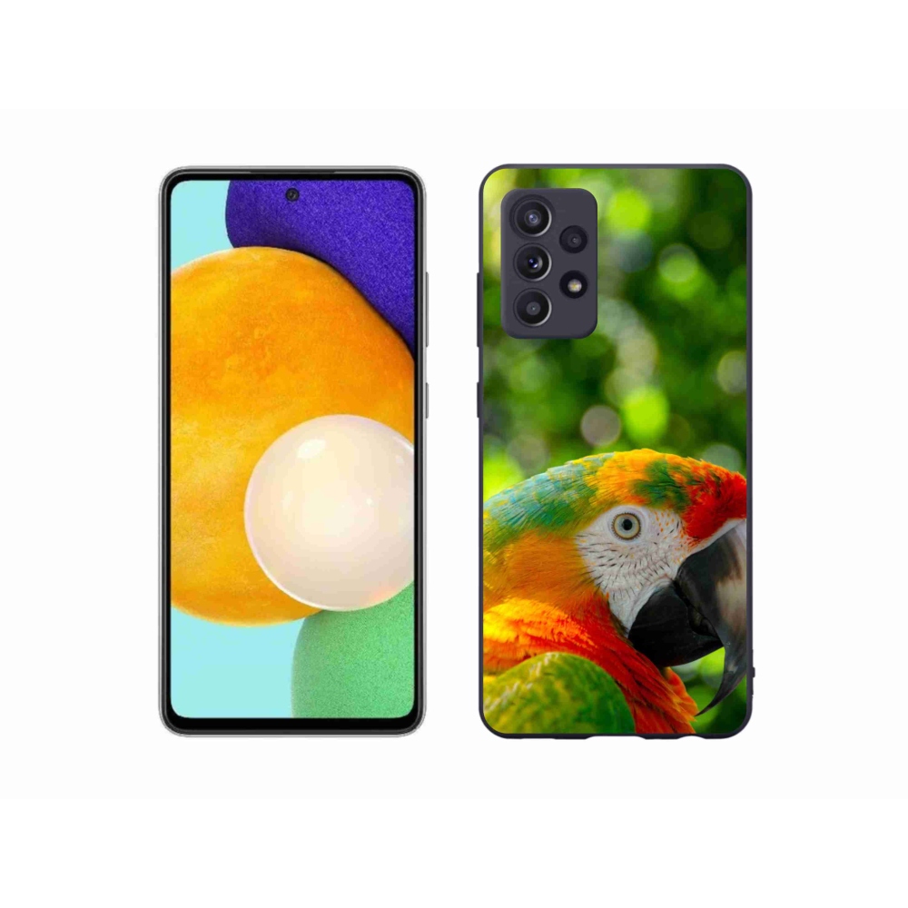 Zselés borítás mmCase Samsung Galaxy A52/A52 5G - papagáj ara 3