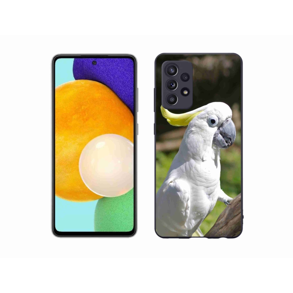 Zselés borítás mmCase Samsung Galaxy A52/A52 5G - papagáj kakadu 2