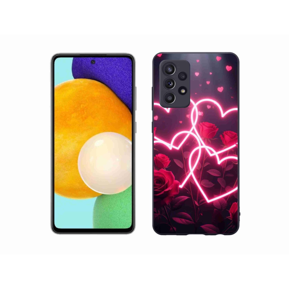 Gél borítás mmCase Samsung Galaxy A52/A52 5G - Szerelem szíve