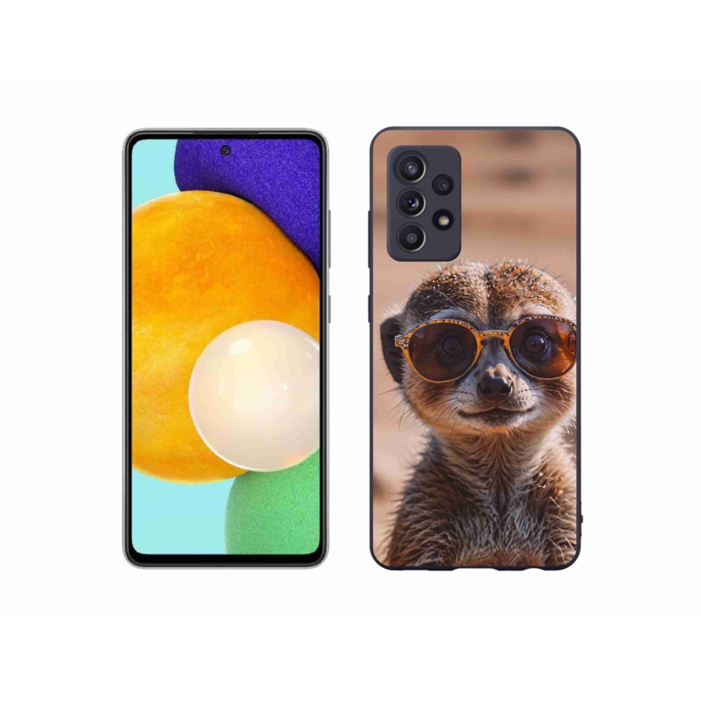 Gél borítás mmCase Samsung Galaxy A52/A52 5G - stílusos surikata