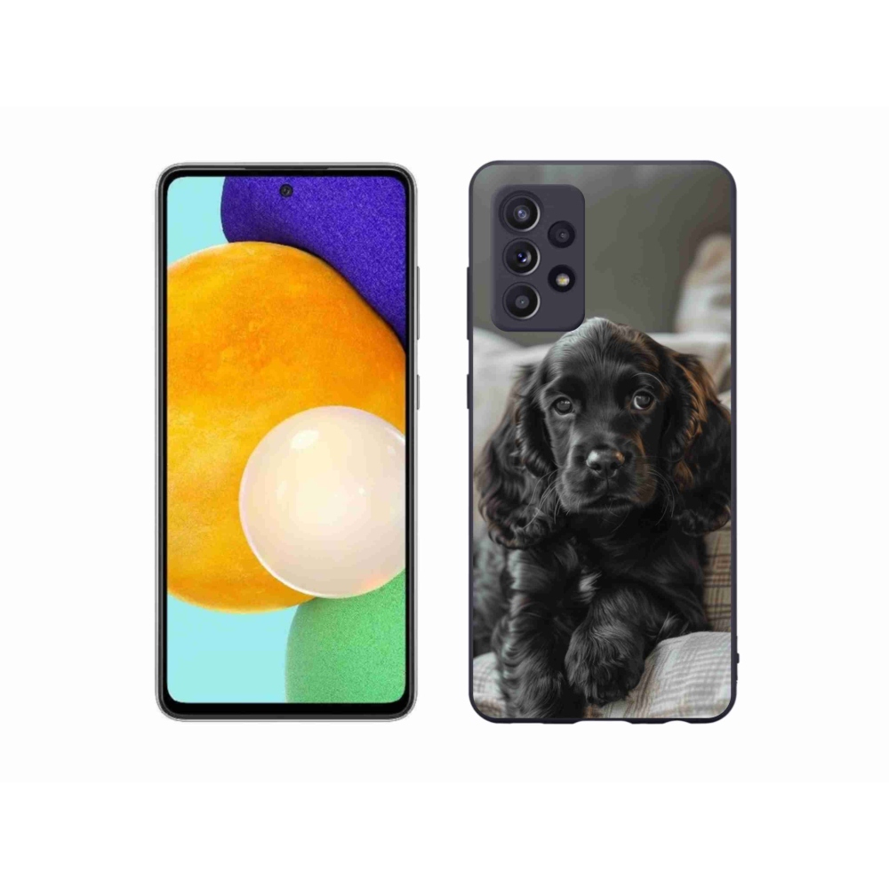 Zselés borítás mmCase Samsung Galaxy A52s 5G - English Cocker Spaniel számára
