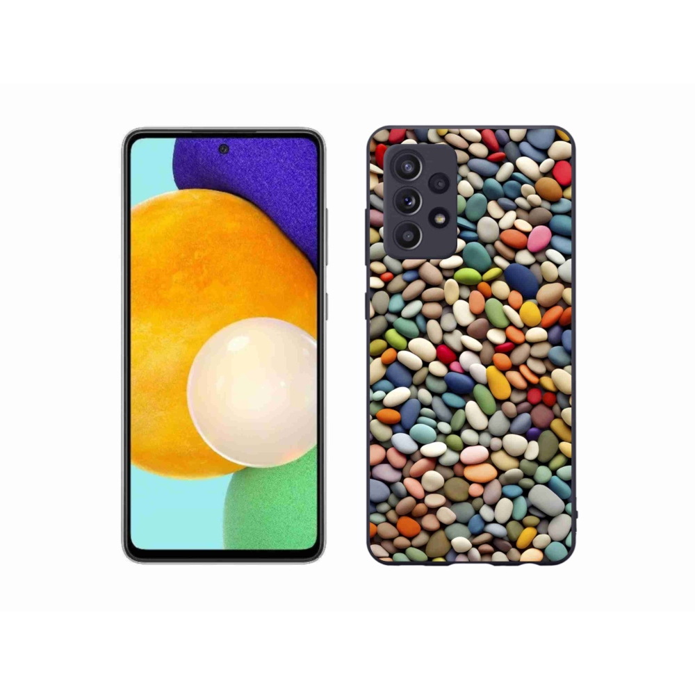 Zselés borítás mmCase Samsung Galaxy A52s 5G - színes strasszkövek 2