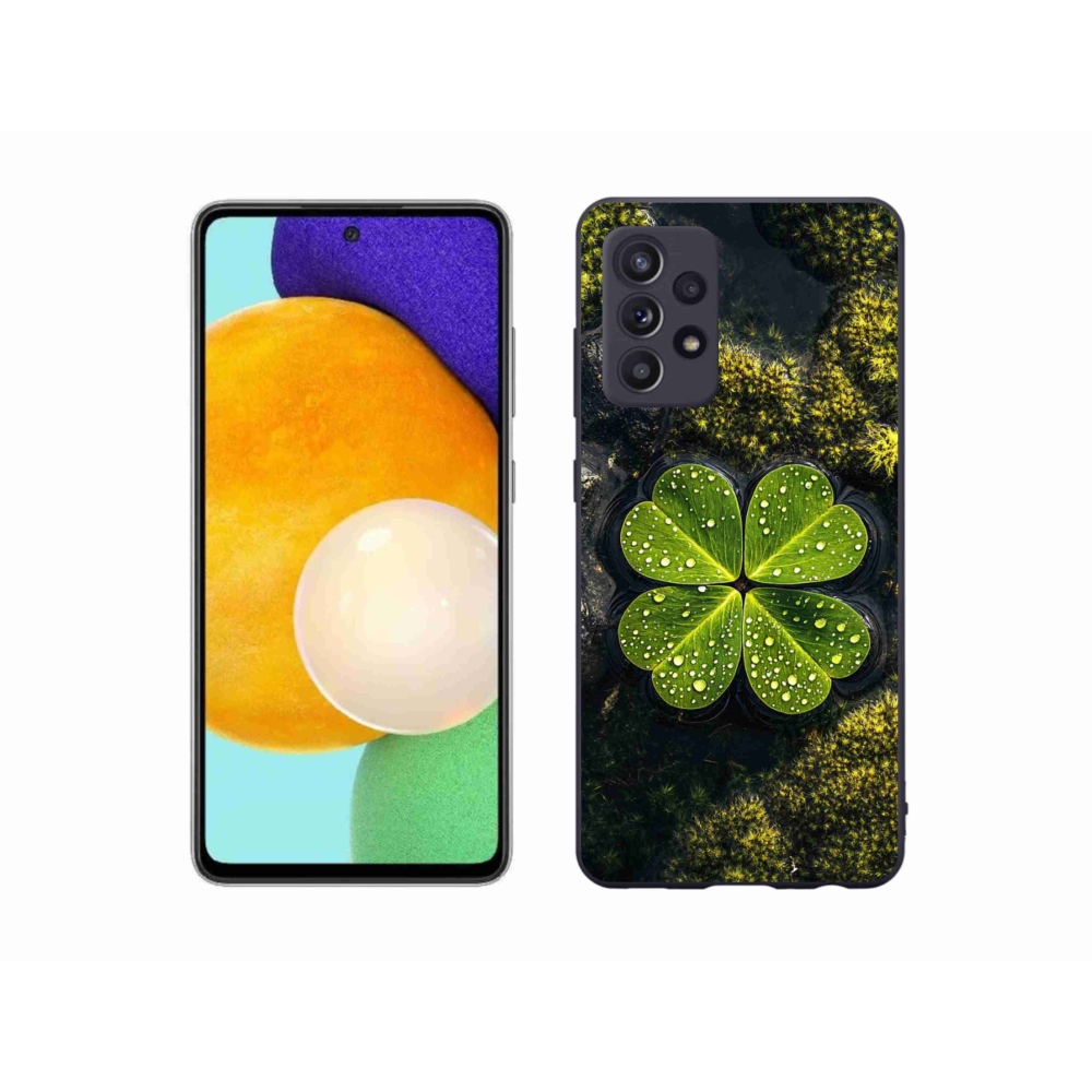 Gél borítás mmCase Samsung Galaxy A52s 5G - négylevelű lóhere