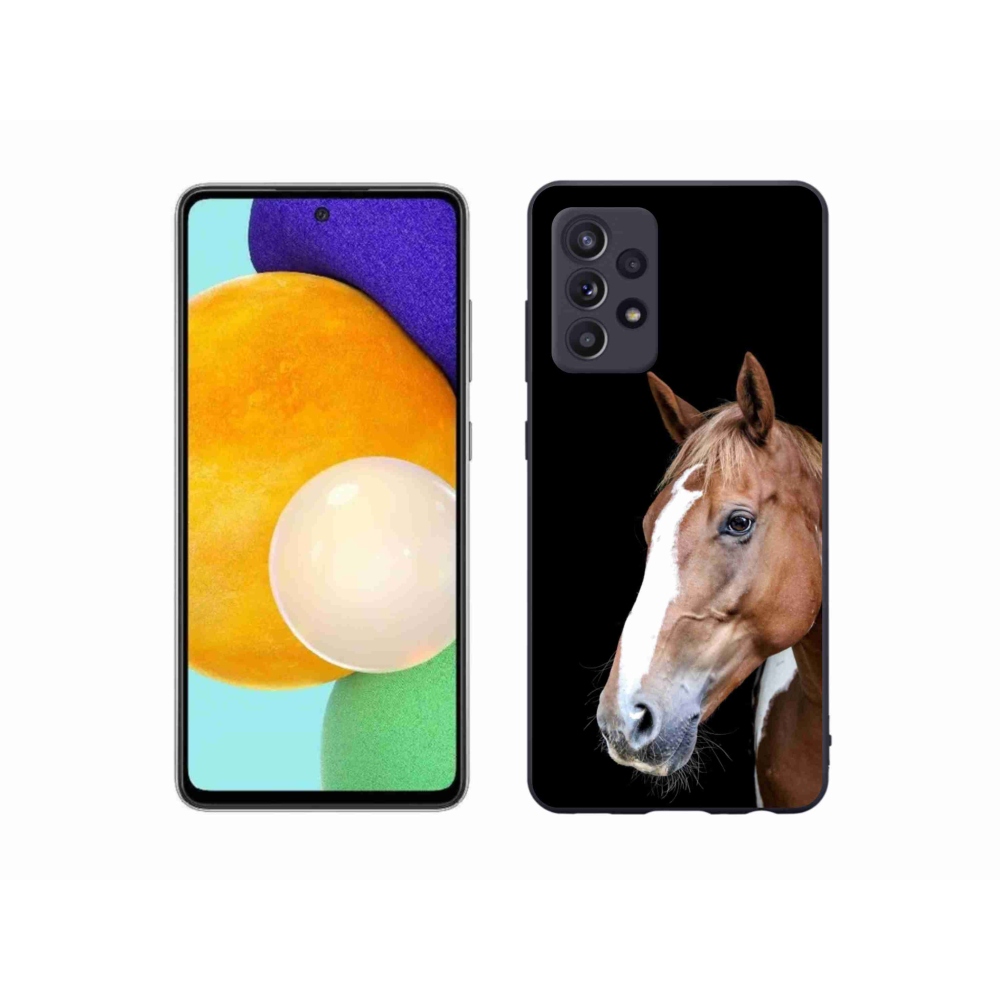 Zselés borítás mmCase Samsung Galaxy A52s 5G - barna ló 3
