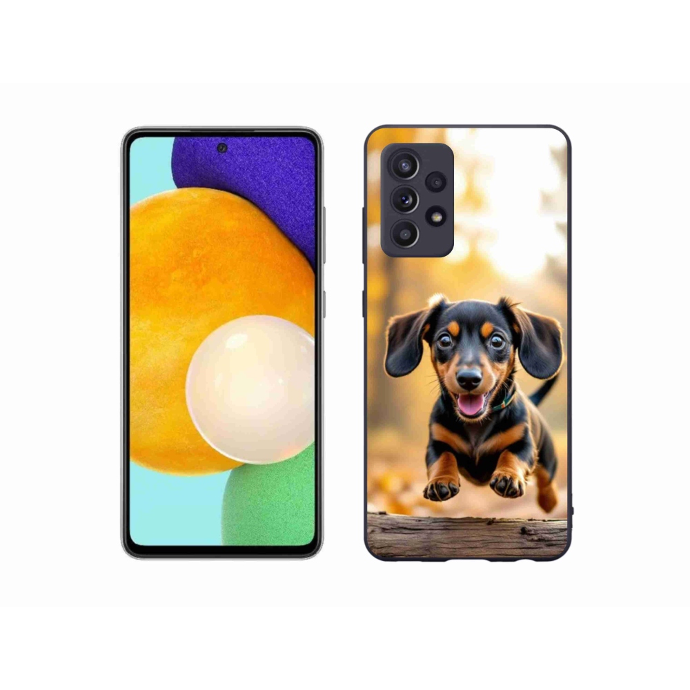 Zselés borítás mmCase Samsung Galaxy A52s 5G - tacskó 2