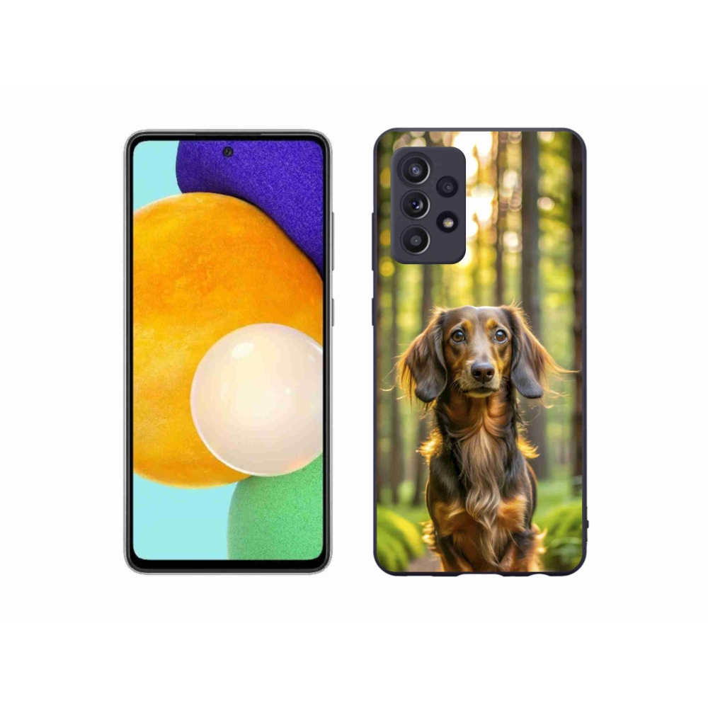 Zselés borítás mmCase Samsung Galaxy A52s 5G - tacskó 4