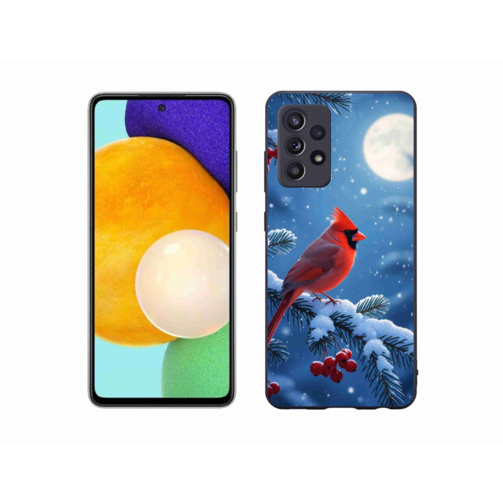 Zselés borítás mmCase Samsung Galaxy A52s 5G - bíborvörös