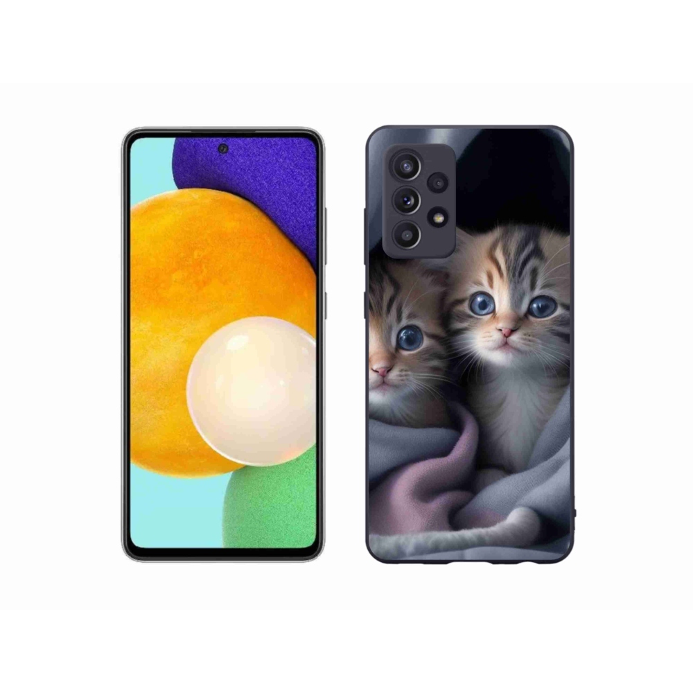 Gél védőburkolat mmCase Samsung Galaxy A52s 5G - cat duo 2 -hoz