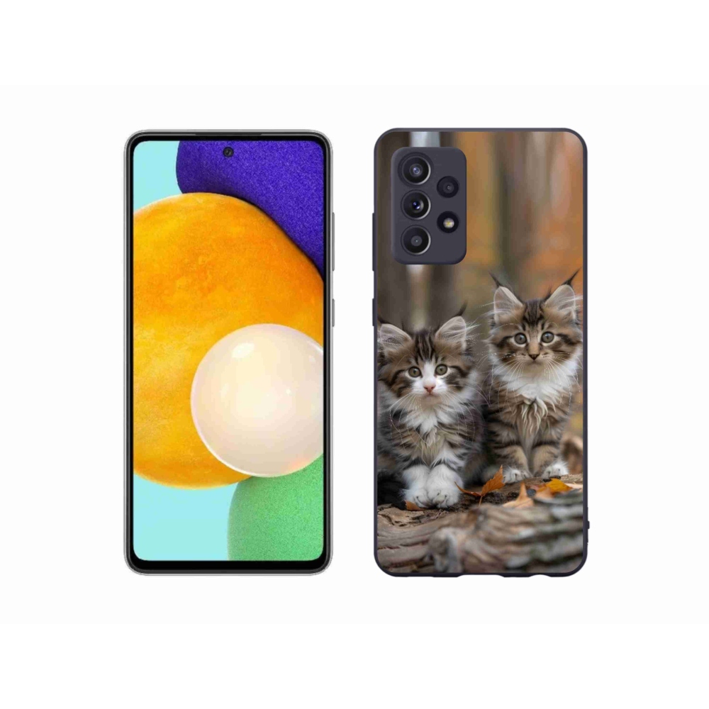 Gél védőburkolat mmCase Samsung Galaxy A52s 5G - cat duo 3