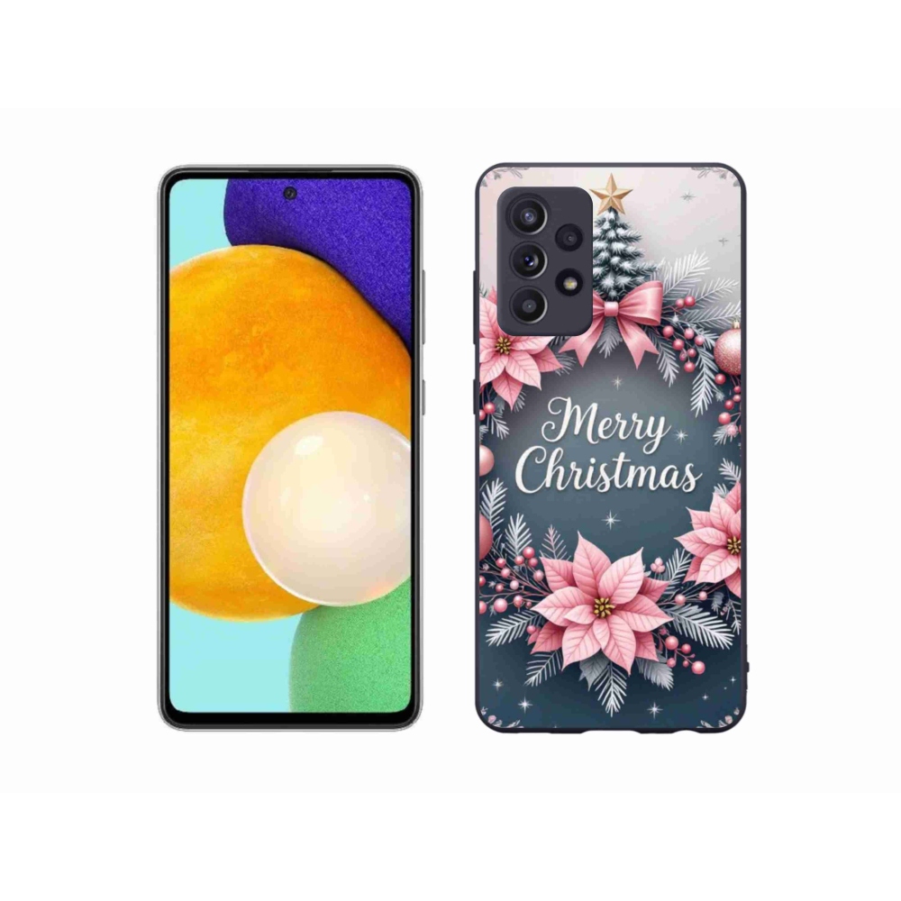 Gél borító mmCase Samsung Galaxy A52s 5G - boldog karácsonyt