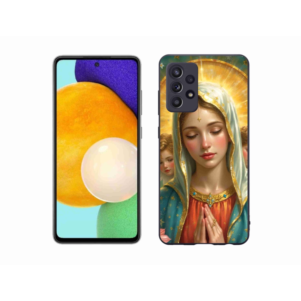 Zselés borítás mmCase Samsung Galaxy A52s 5G - vallási motívum 3