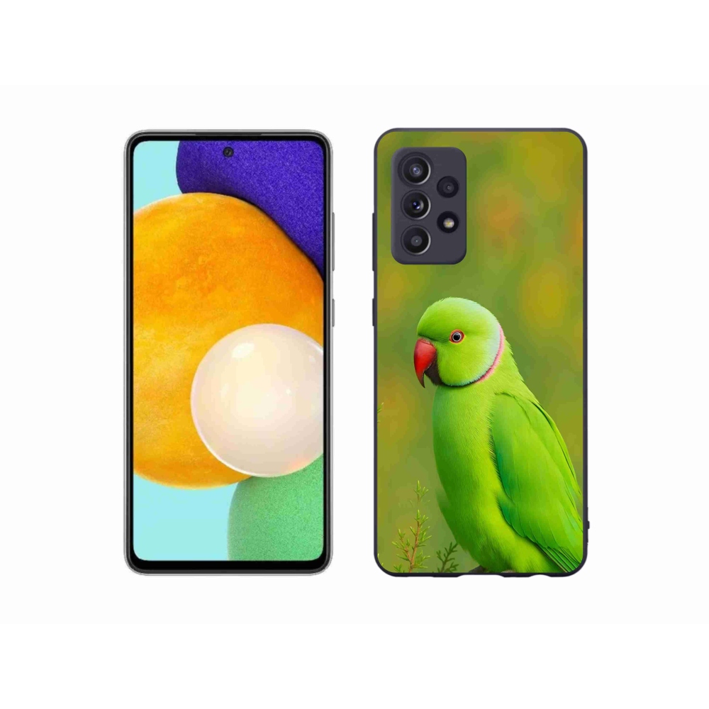 Zselés borítás mmCase Samsung Galaxy A52s 5G - papagáj alexandr 2