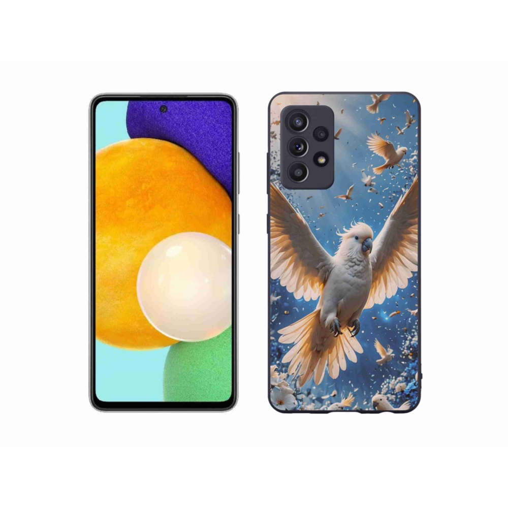 Zselés borítás mmCase Samsung Galaxy A52s 5G - papagáj kakadu