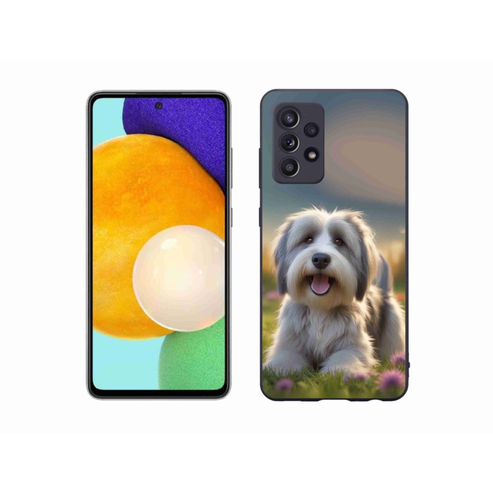 Gél védőhuzat mmCase Samsung Galaxy A52s 5G - aranyos havannai kutya