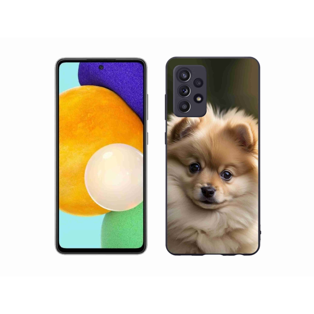 Gél borítás mmCase Samsung Galaxy A52s 5G - aranyos pomerániai 2