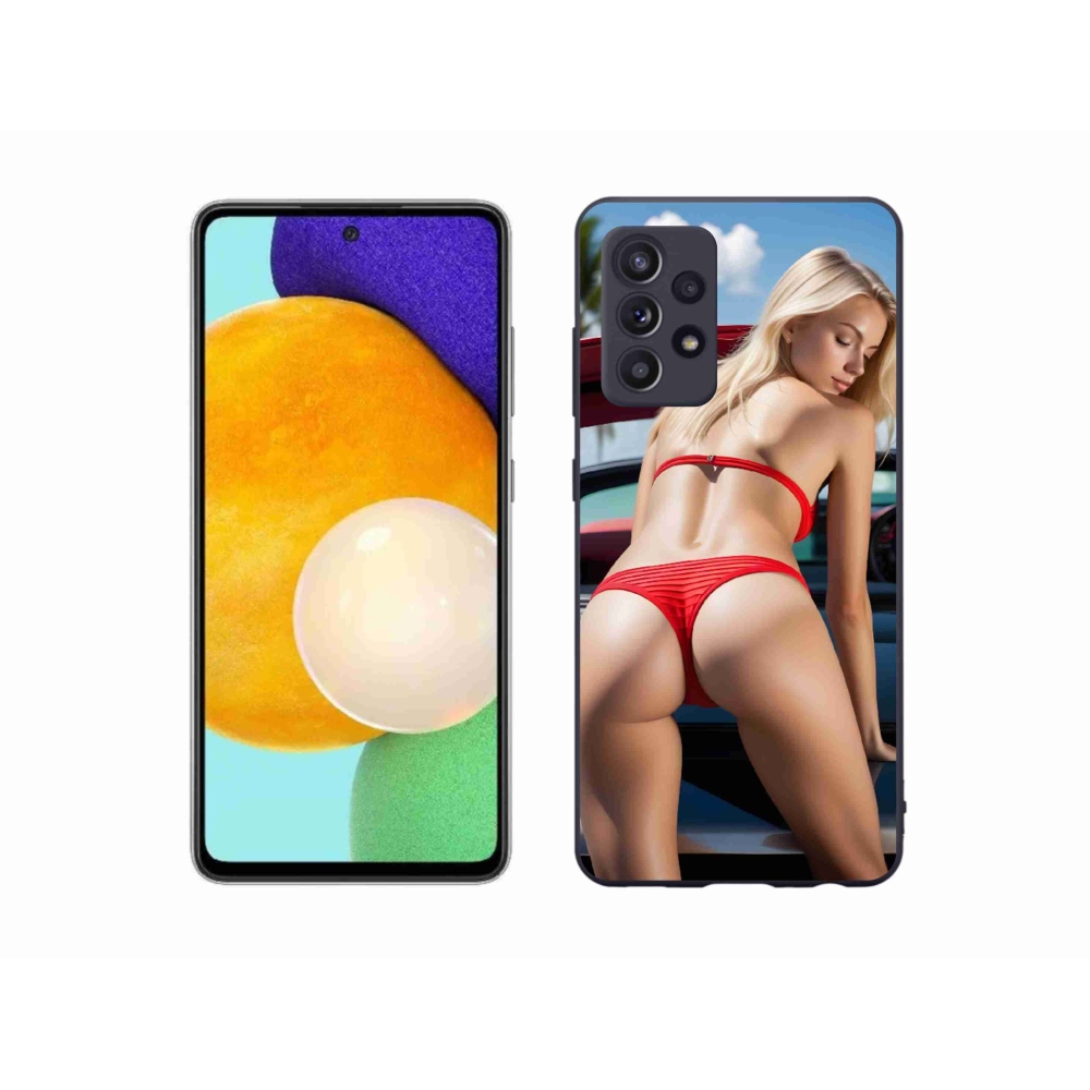 Gél borítás mmCase Samsung Galaxy A52s 5G - szexi nő 2