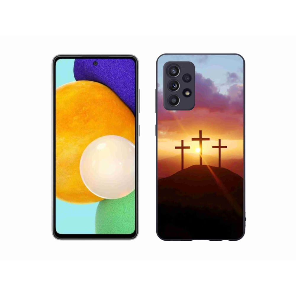 Zselés borítás mmCase Samsung Galaxy A52s 5G - három kereszt