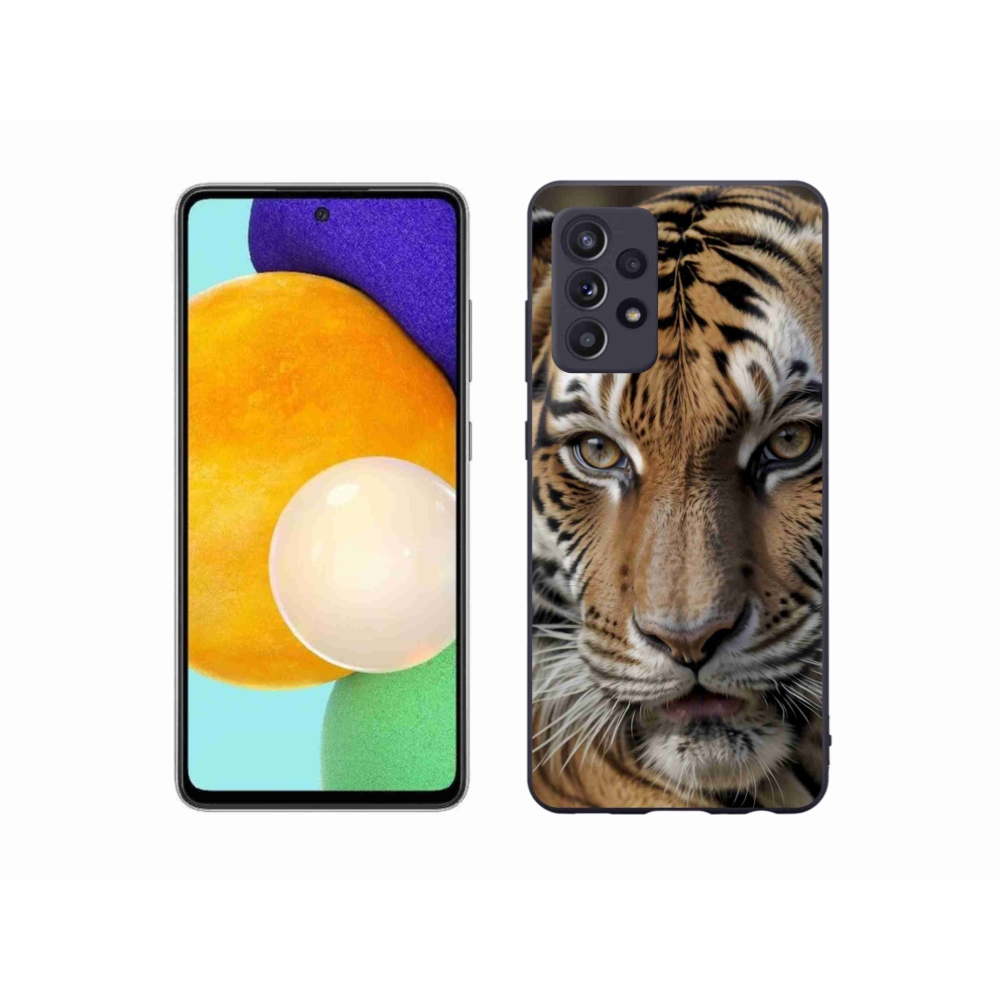 Zselés borítás mmCase Samsung Galaxy A52s 5G - tigris nézet
