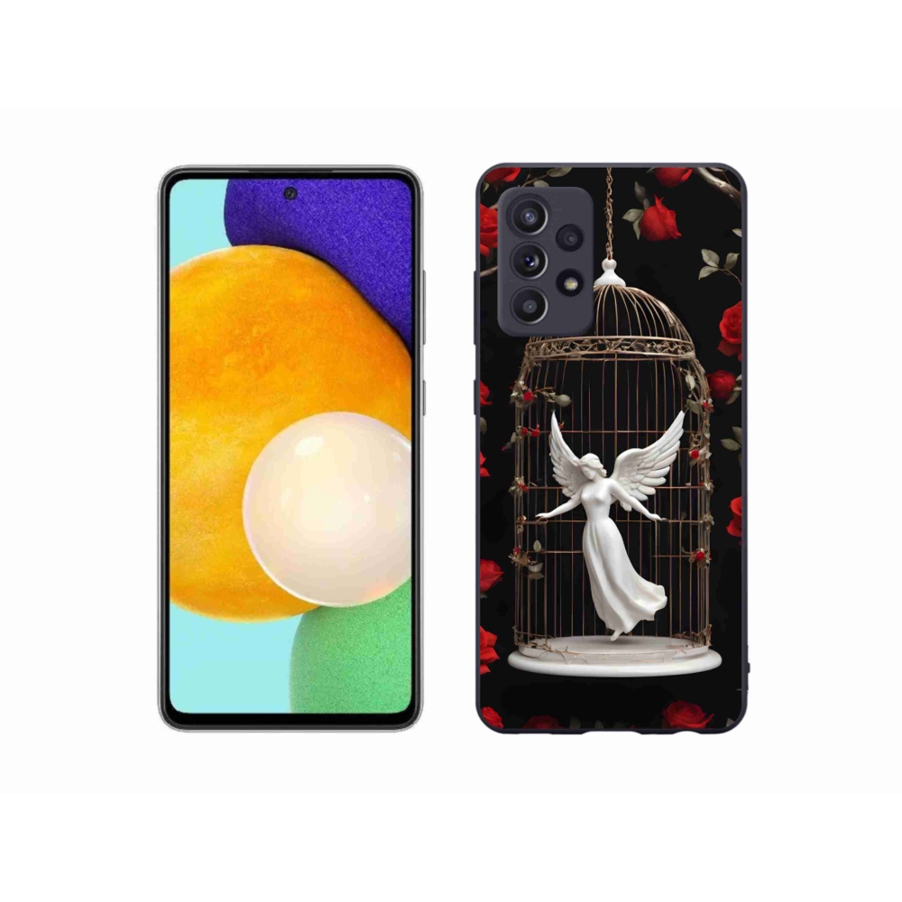Zselés borítás mmCase Samsung Galaxy A52s 5G - csapdába esett angyal