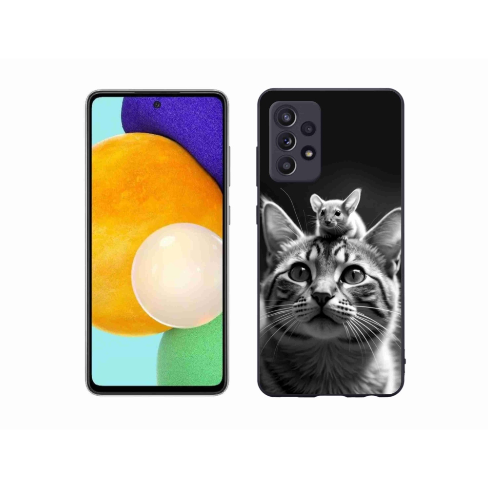 Gél borítás mmCase Samsung Galaxy A52s 5G - állatbarátság 2