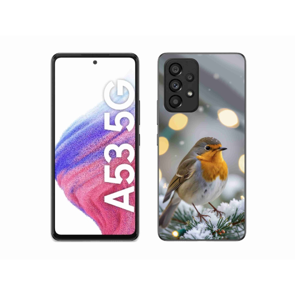 Gél borítás mmCase Samsung Galaxy A53 5G - téli pír